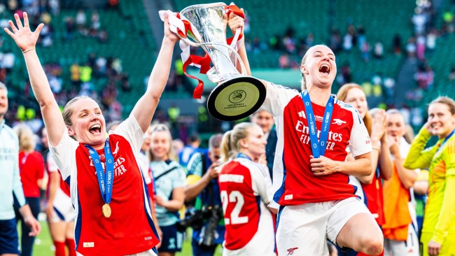 Arsenal, AS FAR'ı 6-0 yenerek ilk Kadınlar Şampiyonlar Kupası finaline yükseldi