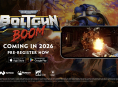 Hareket halindeyken Warhammer 40,000: Boltgun Boom ile bir boomer nişancı alın