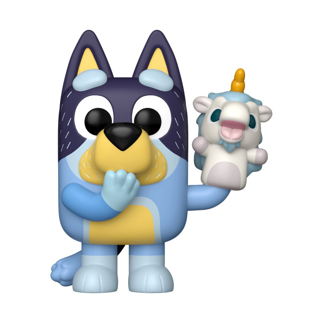 The Heelers, Funko Pop! Bluey, Bingo, Bandit ve Chilli figürleriyle birlikte