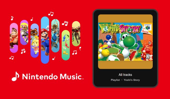 Yoshi's Story'nin müzikleri Nintendo Music'e eklendi