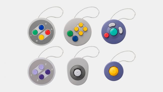 Yeni Nintendo gacha makineleri, gerçek yedek parçalar olarak çalışan denetleyici parçası anahtarlıkları satıyor