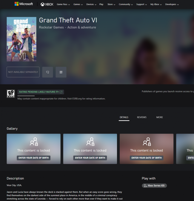 Grand Theft Auto VI