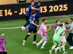 Marcos Acu&ntilde;a, Inter 2-0 River Plate'in sonunda internette alay konusu olan utan&ccedil; verici bir sahnede Dumfries'i kovalıyor