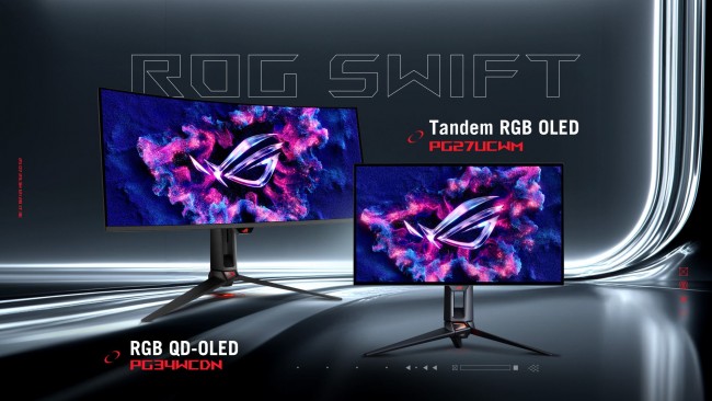 Tandem RGB OLED oyun monitörleri yakında piyasalara çıkacak