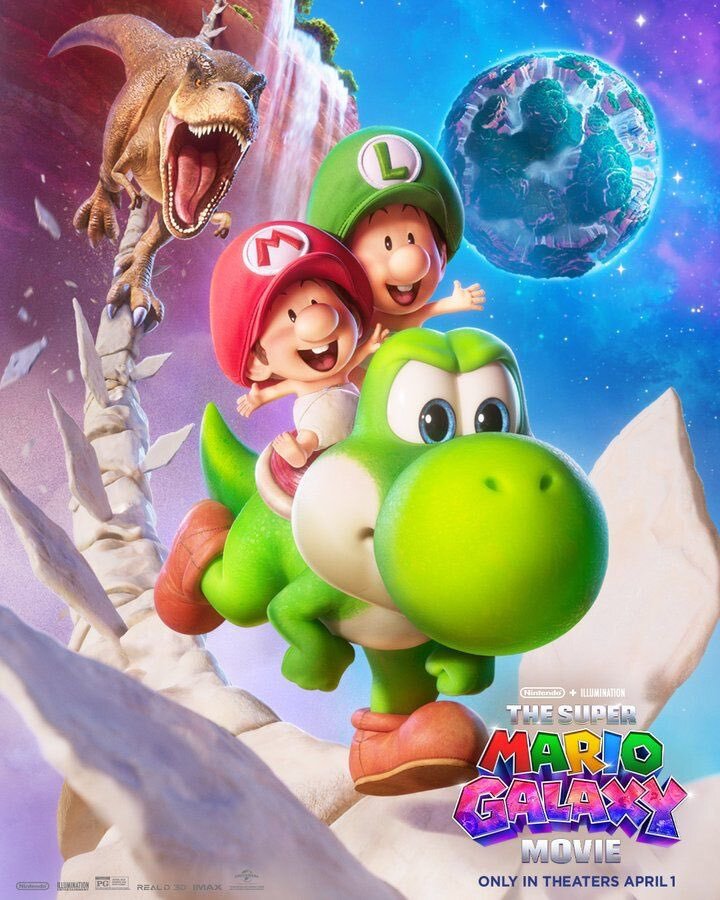 The Super Mario Galaxy Movie tarihinden tüm yeni karakter posterlerine göz atın