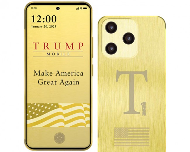 Trump Mobile, 499 dolarlık "ABD'de üretilen" altın akıllı telefonun lansmanını erteledi