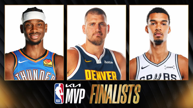 NBA Ödülleri finalistleri açıkladı: SGA, Wemby ve 'Joker' MVP için ama Doncic yok