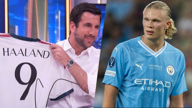 Real Madrid cumhurbaşkanlığı adayı Erling Haaland'ı seçilirse imzalayacağını sözü verdi