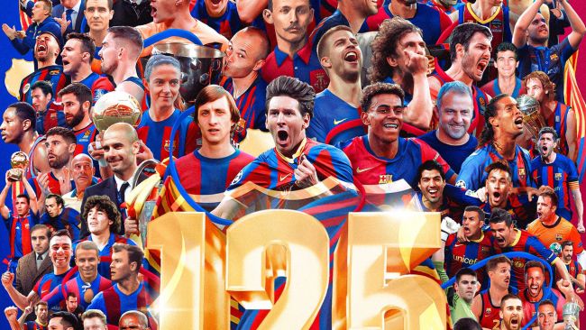 FC Barcelona bugün 125 yaşına giriyor: Yıldönümü galasını nasıl izleyeceğiniz aşağıda açıklanmıştır