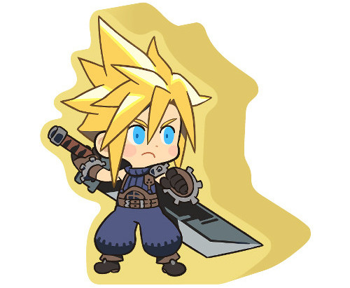 Final Fantasy VII ise masa oyunu tarzı olarak sunuluyor