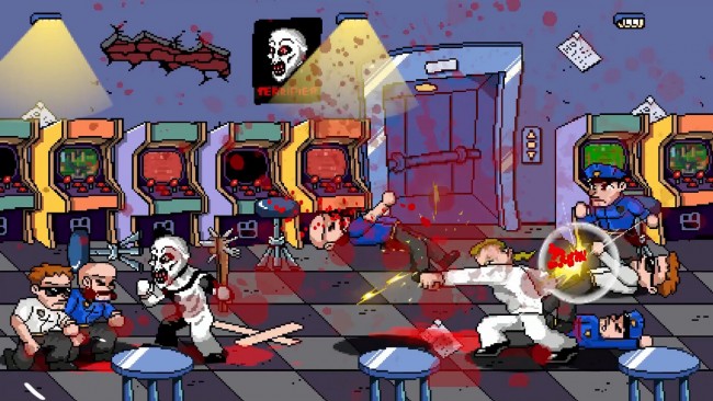 Terrifier: ARTcade oyunu bu Kasım ayında kan, piksel ve chiptunes getiriyor