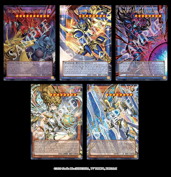 Oyunların Kralı Yu-Gi-Oh!'da geri dönüyor. yeni Chaos Origins seti
