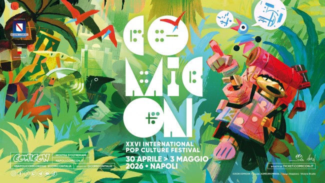 26. Comicon Napoli yarın başlıyor ve Gamereactor bu yıl resmi uluslararası medya ortağı olacak