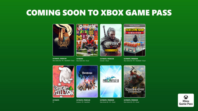 Avatar: Frontiers of Pandora, Kingdom Come: Deliverance II ve daha fazlası Game Pass'e geliyor