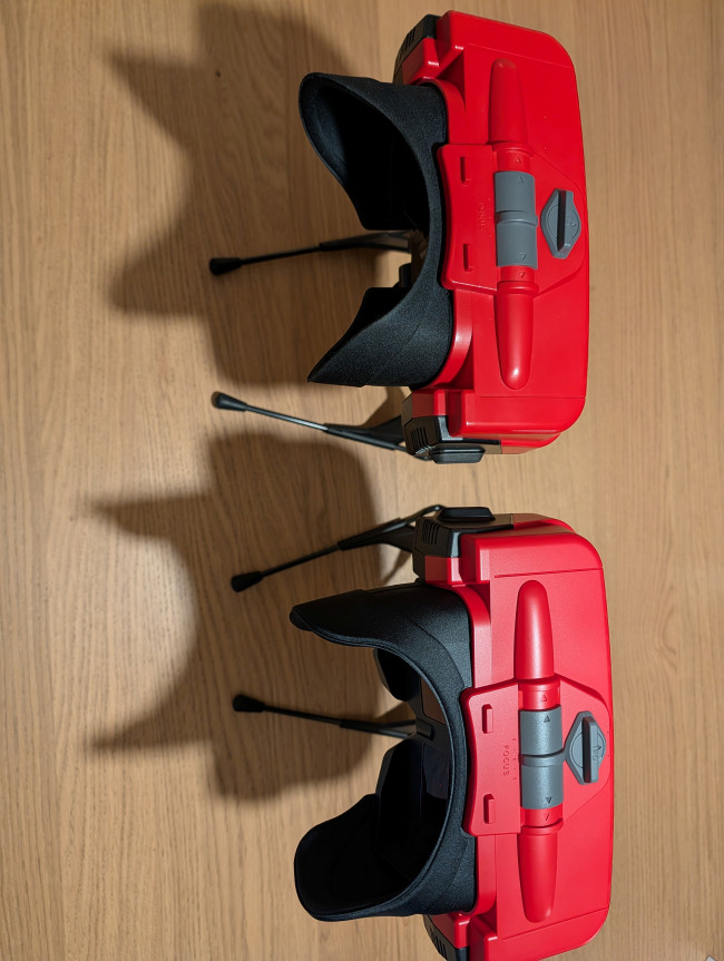Kutudan açılma ve karşılaştırma: Switch için Virtual Boy böyle görünüyor