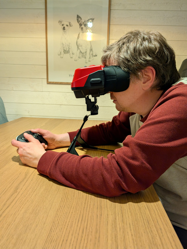 Kutudan açılma ve karşılaştırma: Switch için Virtual Boy böyle görünüyor