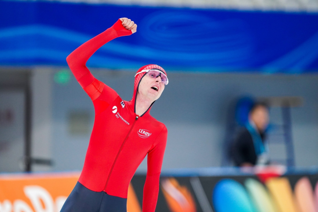 Norveçli Sander Eitrem, yeni Olimpiyat rekorunu kırdı ve Olimpiyatlarda ilk altın madalyasını kazandı