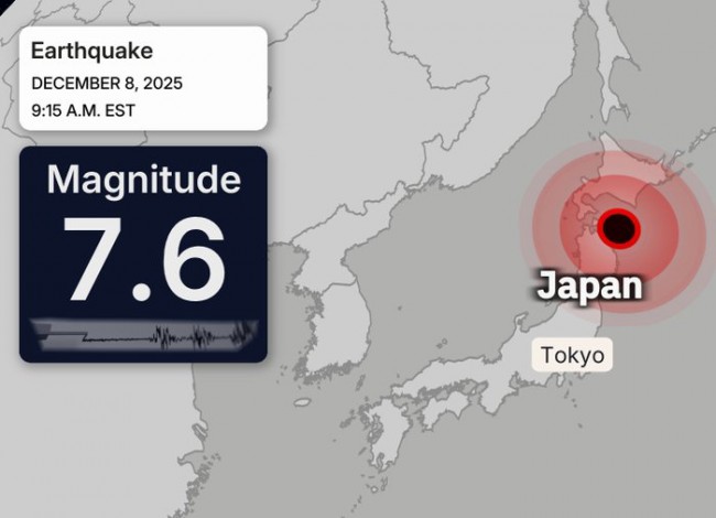 Japonya, güçlü 7.6 depremin ardından tsunami uyarısı verdi | CANLI İZLE.