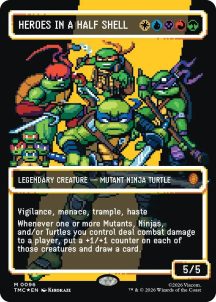  The Gathering'in Teenage Mutant Ninja Turtles koleksiyonunda oyunlardan esinlenen kartlar mekan alıyor