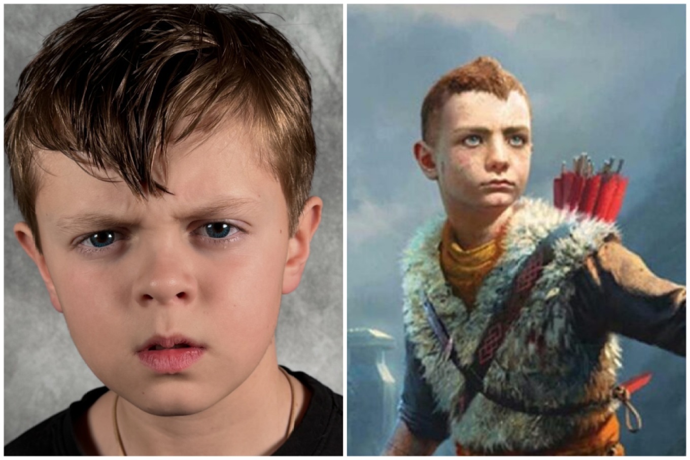 Sonunda God of War serisinde Atreus'u kimin oynadığını öğreniyoruz