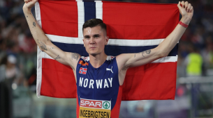 Jakob Ingebrigtsen, ameliyattan aylar sonra Avrupa Şampiyonası'nda bir altın madalya daha ekledi