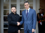 Zelensky Madrid'i ziyaret ediyor ve Sanchez "Ukrayna'da olanları kimse unutturamaz" diyor.