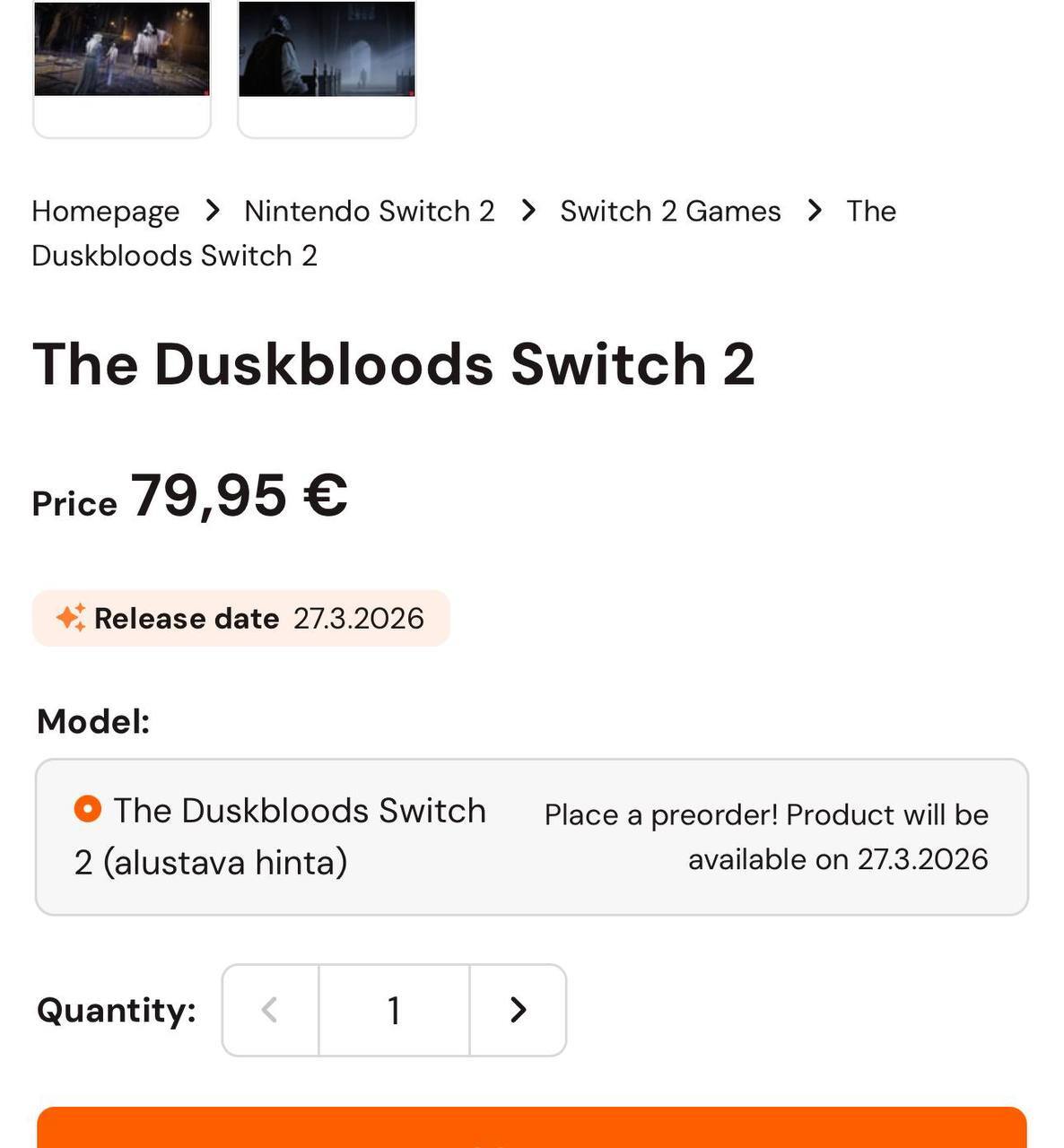 Finlandiyalı perakendeci The Duskbloods gelecek ay için çıkış tarihini listeliyor