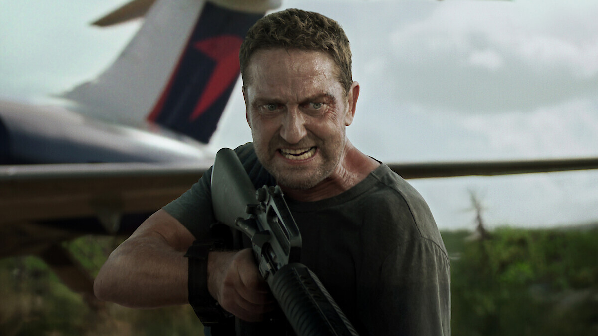 Plane 2 kanatlarını yıldız Gerard Butler kesiyor