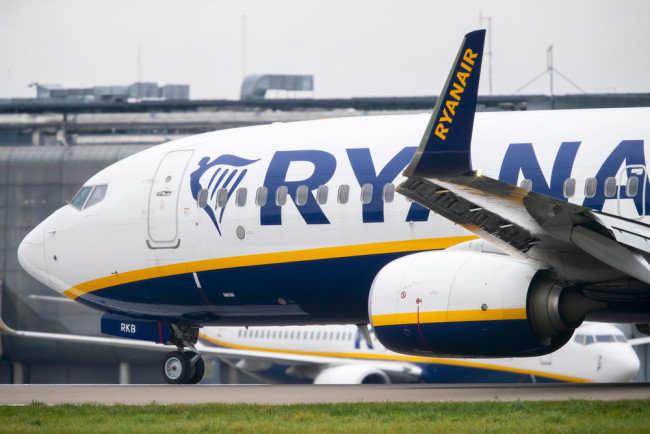 Ryanair, 21,2 milyon yolcu ile yeni aylık bir rekor kırdı