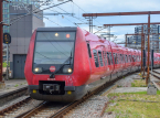 Kopenhag'ın kuzeyinde iki tren &ccedil;arpıştı ve 5 kişi ağır şekilde yaralandı