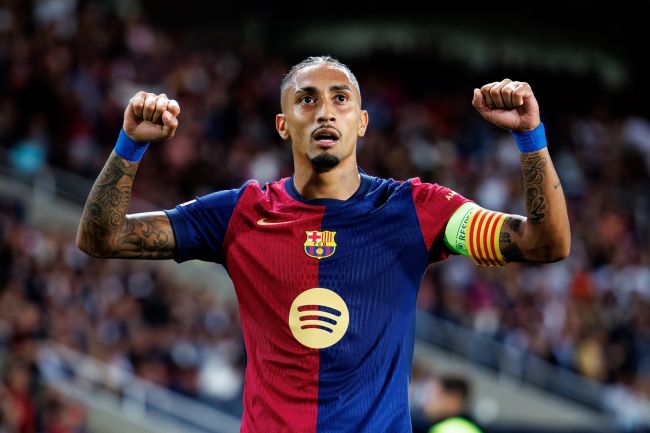 Barça'dan Raphinha, "kurallar lehinize ya da aleyhinize olduğunda farklıdır" diyor.