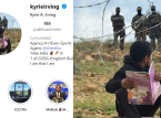 NBA yıldızı Kyrie Irving, okula gitmesi engellenen Filistinli &ccedil;ocuklarla dayanışma amacıyla profil fotoğrafını değiştirdi