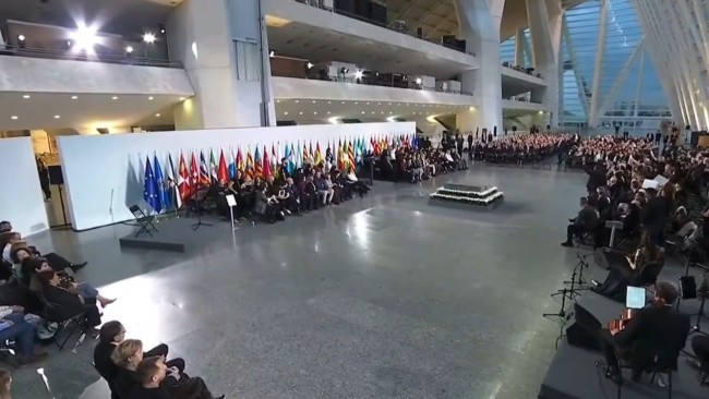 Valensiya cumhurbaşkanı, DANA kurbanları için düzenlenen devlet cenaze töreninde "Katil, korkak" dedi