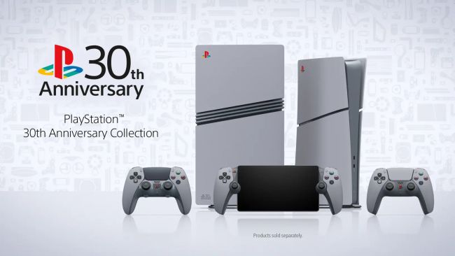 Sony, PlayStation'ın 30. yılını sınırlı sayıda üretilen konsollarla kutluyor