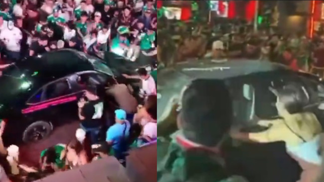 Dünya Kupası kutlamaları sırasında Meksika'da toplu kaza-kaçma olayının arkasındaki sürücü, seyirci tarafından dövülerek öldürüldü