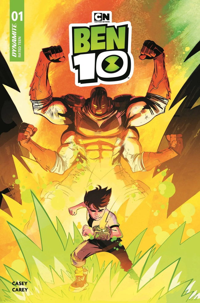 Ben 10'un yeni çizgi roman serisi, karakterin Absolute tarzı yeniden tasavvurunu sunuyor