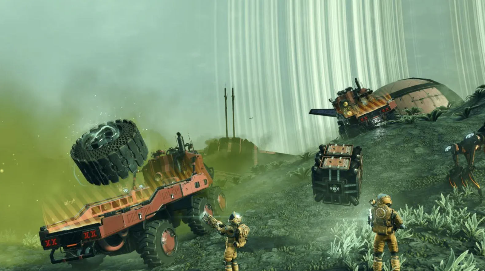 No Man's Sky, 10. yıldönümü öncesinde anti-yerçekimi silahı ekliyor ve oyuncuları uzay kamyoncusuna dönüştürüyor