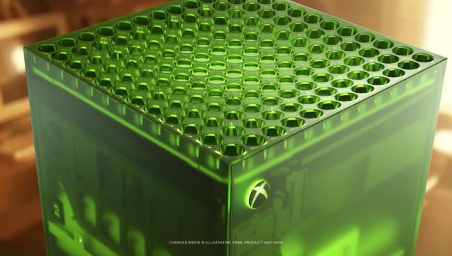 Microsoft, orijinal Xbox'a şeffaf yeşil bir Series X ile saygı duruşunda bulunuyor