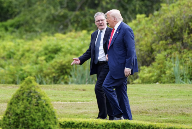 Trump, İran saldırıları nedeniyle ABD-İngiltere bağlarının "üzücü göründüğünü" söylüyor
