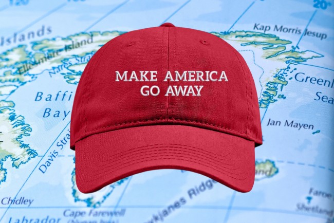 Danimarka, Trump MAGA şapkalarını Grönland'a karşı protesto sembolü haline getirdi: "Make America Go Away "