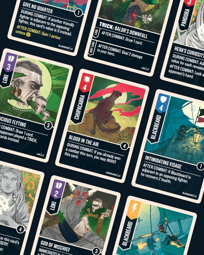 Unmatched: Battle of Legends - Cilt Üç oyununda korsanlar, tanrılar ve canavarlarla masa oyunları oynadık