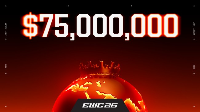 Esports Dünya Kupası 2026, rekor kıran 75 milyon dolarlık ödül havuzuna sahip olacak