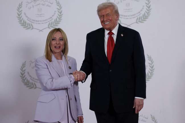 Trump, Meloni'ye sert davranıyor, İtalyan liderden "şok olduğunu" söylüyor