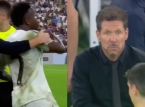 Derbide Vin&iacute;cius ile Simeone arasında olanlar: "Florentino seni işten &ccedil;ıkaracak, unutma..."