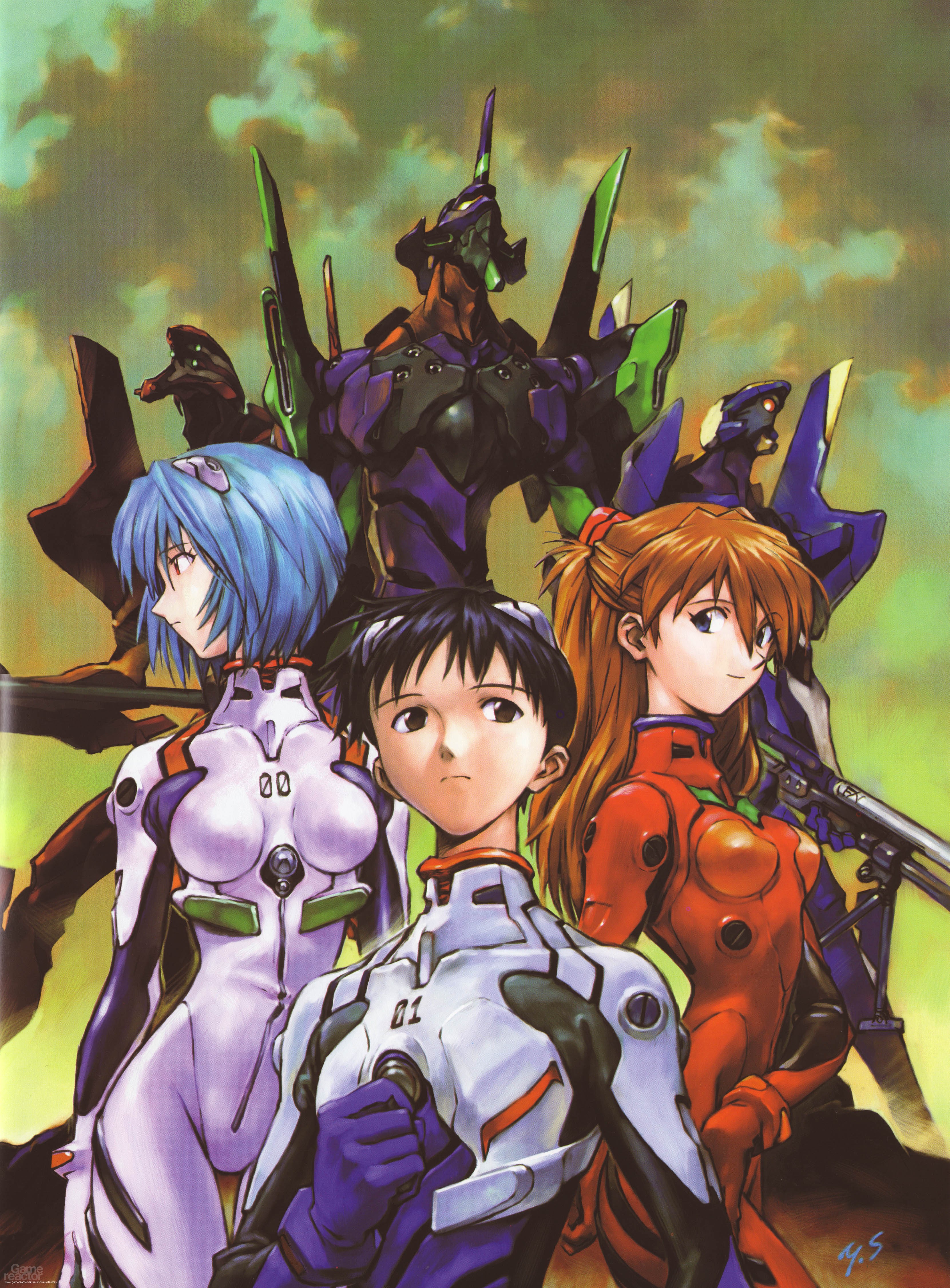 Evangelion'un 30. yıldönümü kapsamında yeni bir serisi olacak ve NieR: Automata'dan Yoko Taro onun yazarı olacak