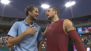 Jack Draper ve Daniil Medvedev, Indian Wells'te engel cezası konusunda tartışıyor