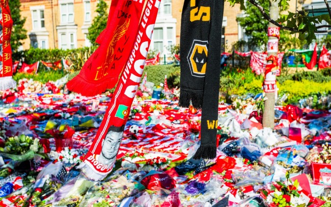 Diogo Jota'nın oğulları, Cumartesi günü Liverpool ve Wolves maçından önce maskotlara katılacak, eski kulüpleri