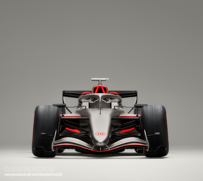 Audi'nin yeni Formula 1 aracına bir göz atın