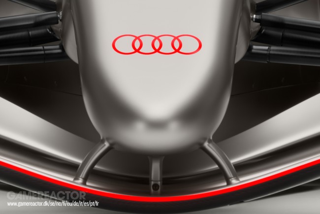 Audi'nin yeni Formula 1 aracına bir göz atın
