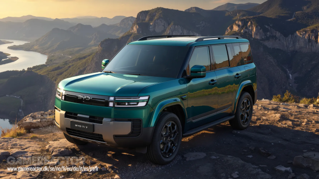 Yeni kutu şeklindeki yedi kişilik BYD aracı, Land Rover Defender'dan açıkça ilham almaktadır
